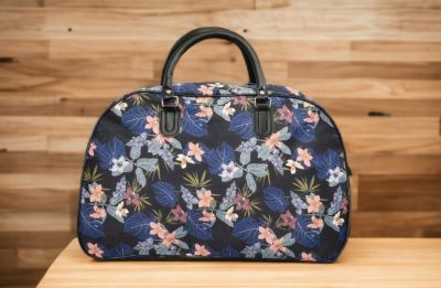 Пътна чанта на цветя Dark Blue